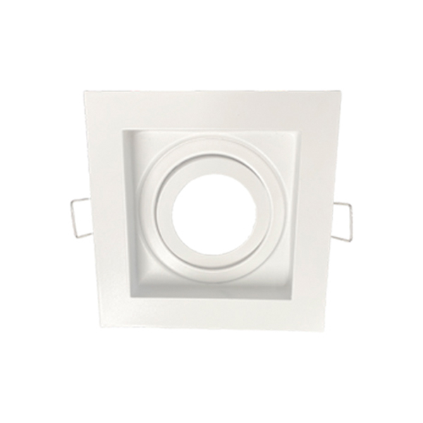 FOCO EMPOTRADO PARA GU10 BLANCO CUADRADO ABATIBLE Led Center