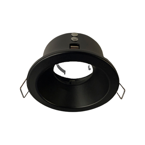 Foco Empotrable LED Angular - Negro 3 Vatios Blanco Cálido Regulable Plano 230V - Foco Empotrable Giratorio 70mm Agujero De Aluminio - Empotrable - Techos De Focos - Focos