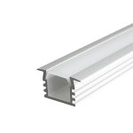 PERFIL DE ALUMINIO RECTANGULAR EMPOTRADO PARA INTERIOR