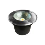 LUMINARIA EMPOTRADA A PISO LED COB 10W 3000K