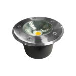 LUMINARIA EMPOTRADA A PISO LED COB 15W 3000K