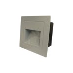 FOCO EMPOTRADO A MURO LED GRIS 3W 3000K