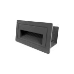 FOCO EMPOTRADO A MURO LED 3W 3000K GRIS
