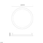 PANEL REDONDO 48W 3000K / 4000K - Imagen 3