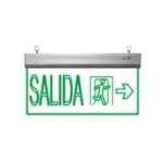 SEÑALÉTICA DE EMERGENCIA LED 5W CON FLECHA DERECHA