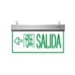 SEÑALÉTICA DE EMERGENCIA LED 5W CON FLECHA IZQUIERDA