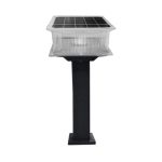 BOLLARD SOLAR LED CUADRADO 8W CCT 3000K - 4000K – 6000K
