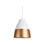 LUMINARIA COLGANTE BUHO BLANCO 1XE27
