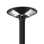 LUMINARIA PÚBLICA SOLAR LED PAGODA 15W 4000K