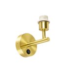 LÁMPARA A MURO GOLD SWITCH 1XE27