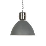 LÁMPARA COLGANTE GREY 1XE27