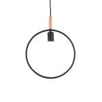 LÁMPARA COLGANTE CIRCUL METAL 1XE27