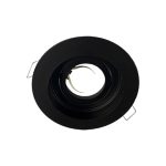 FOCO EMPOTRADO PARA GU10 NEGRO ABATIBLE