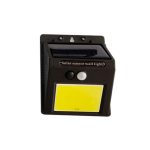 APLIQUÉ A MURO SOLAR LED 0.55W 3000K CON SENSOR