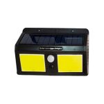 APLIQUÉ A MURO SOLAR LED 1.2W 6500K CON SENSOR