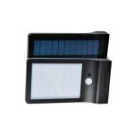 APLIQUÉ A MURO SOLAR LED 2.5W 3000K CON SENSOR