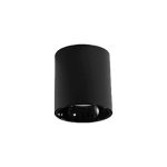 FOCO CILINDRO SOBREPUESTO NEGRO 10W 3000K