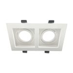 FOCO BIDIRECCIONAL PARA GU10 BLANCO