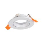 FOCO CIRCULAR EMPOTRADO PARA GU10 BLANCO
