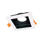 FOCO CIRCULAR EMPOTRADO PARA GU10 BLANCO