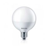 AMPOLLETA LED PHILIPS GLOBO EMPAVONADA 9.5W 3.000ºK