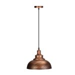 LUMINARIA COLGANTE SALEMO BRONZE 1XE27