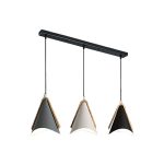 LUMINARIA COLGANTE TRIO TIPO  HORIZONTAL CORS 3XE27