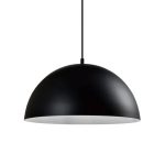 LUMINARIA COLGANTE BIG BOWL BLACK E27
