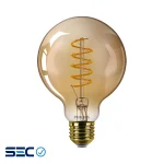 AMPOLLETA LED CLASSIC GOLD G93 4W 1800K