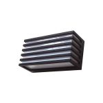 APLIQUÉ A MURO LED REJILLA 12W 3000K