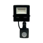 FOCO PROYECTOR DE ÁREA LED 10W 3000K CON SENSOR
