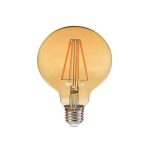 AMPOLLETA LED E27 TIPO GLOBO VINTAGE 6W 2.500ºK