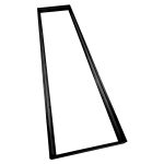 MARCO PARA SOBREPONER PANEL SLIM NEGRO 1.212X307MM