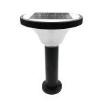 BOLLARD REDONDO SOLAR LED 10W CCT