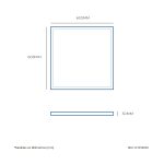 PANEL RETRO ILUMINADO LED 50W 6000K 603X603 MM - Imagen 2