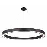 LUMINARIA COLGANTE ARO LED 48W 3.000ºK NEGRO