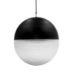 LÁMPARA COLGANTE E27 NEGRO