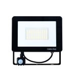 PROYECTOR DE AREA SLIM 100W 6.500°K CON SENSOR DE MOVIMIENTO
