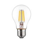 AMPOLLETA FILAMENTO LED VIDRIO 8W 3.000°K E27 A60