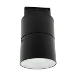 FOCO A RIEL MONOFÁSICO LED 12W NEGRO 3.000ºK - Imagen 2