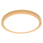 PLAFÓN SOBREPUESTO REDONDO 38W 3.000ºK MADERA
