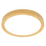 PLAFÓN SOBREPUESTO REDONDO 24W 3.000ºK MADERA