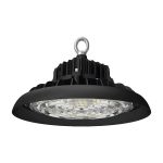 CAMPANA INDUSTRIAL UFO 150W, 4000K, COLOR NEGRO