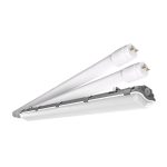 PACK ESTANCO PARA 2 TUBO 120CM + 2 TUBOS DE VIDRIO 18W 120CM 5.700ºK