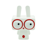 LÁMPARA DE NOCHE LED BUNNY LUZ CÁLIDA RECARGABLE