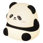 LÁMPARA DE NOCHE LED PANDA LUZ CÁLIDA + RGB RECARGABLE