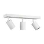 LUMINARIA TIPO APLIQUE 3XGU10 BLANCO