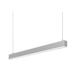 LUMINARIA LINEAL COLGANTE LED 18W 4.300°K GRIS 60CM