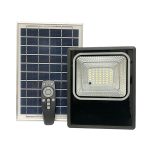 PROYECTOR SOLAR LED 300W 6.000°K NEGRO EXTERIOR