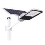 LUMINARIA PÚBLICA SOLAR LED 200W 6.000°K PANEL SOLAR ABATIBLE